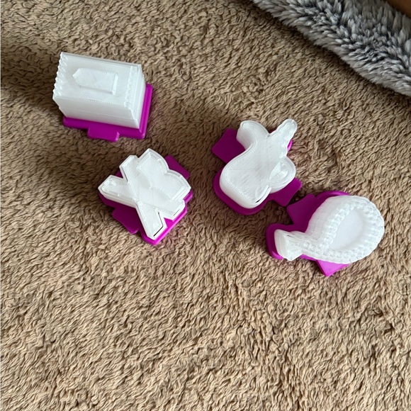 Unique Ramadan Pink and White cake poppers